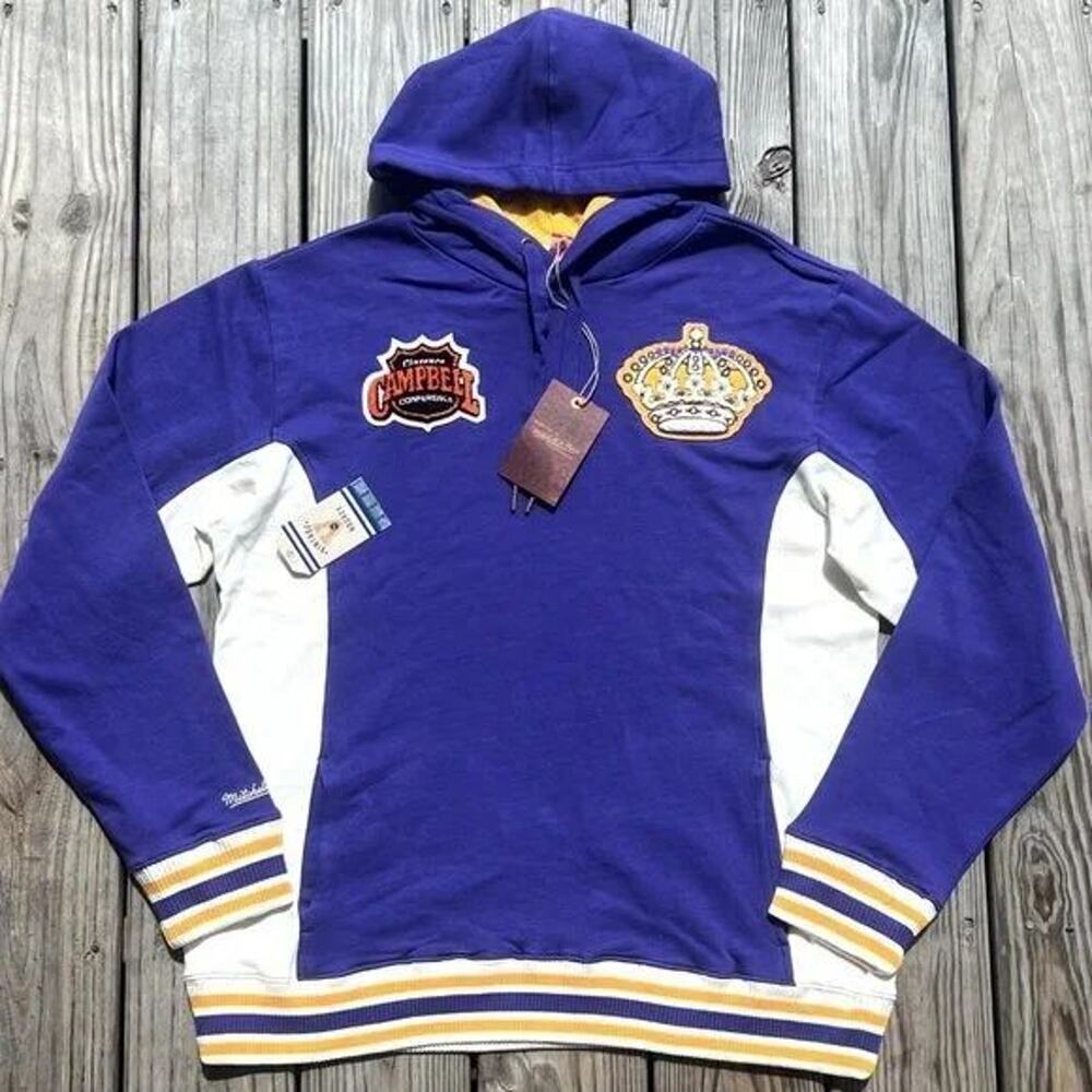 Los Angeles Kings Mitchell & Ness NHL Team Legacy French Terry Hoodie Medium